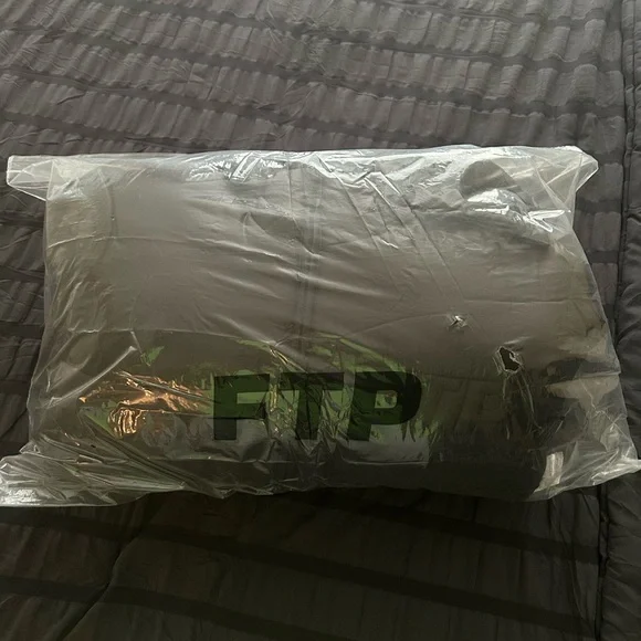 Black Puffer Jacket with Logo - Picture 9 of 10